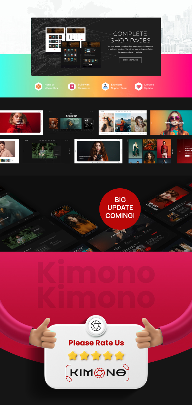 Kimono - Photography Portfolio WordPress Theme - 9