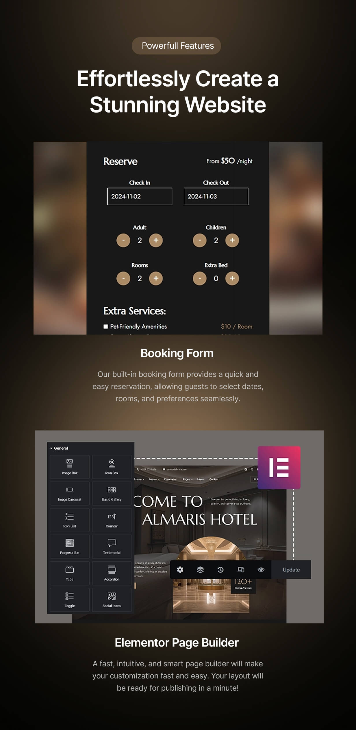 Almaris - Hotel Booking WordPress Theme - 5