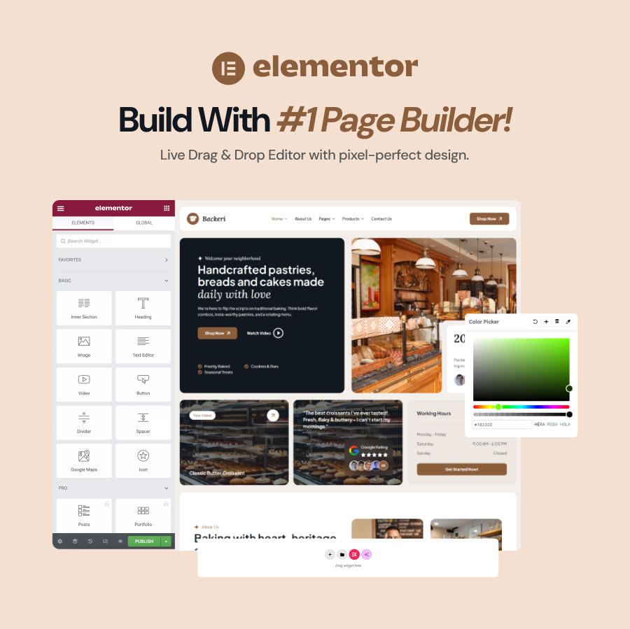 Backeri - Bakery and Pastry Shop WordPress Theme - 4