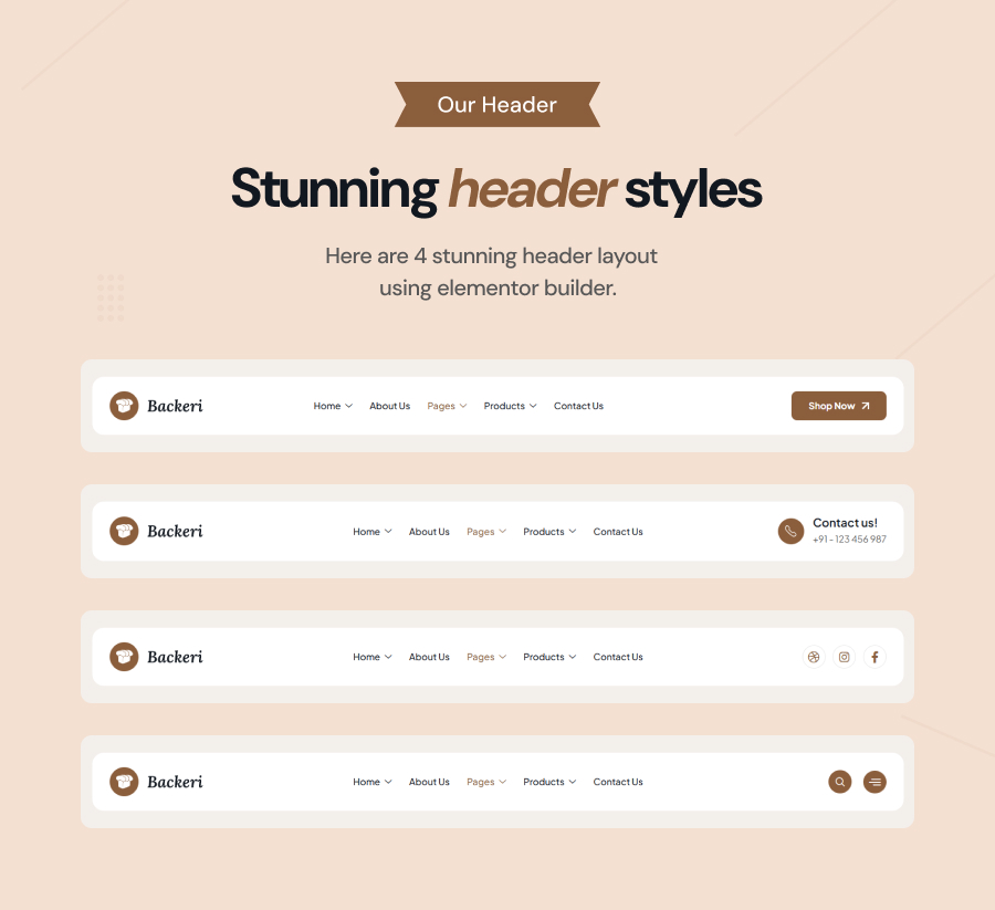 Backeri - Bakery and Pastry Shop WordPress Theme - 7