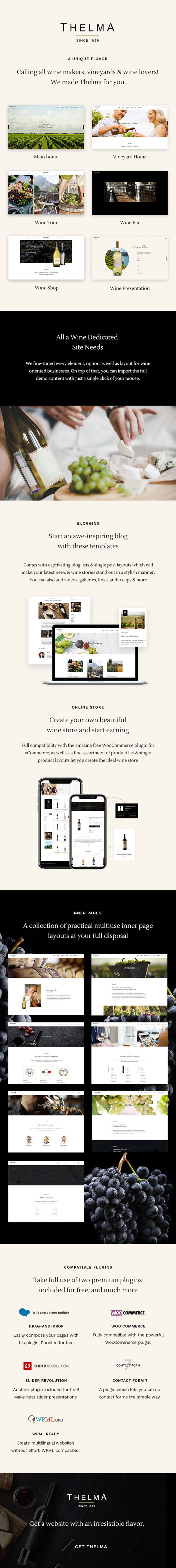 Thelma - Winery WordPress Theme - 2